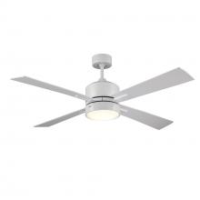 Trans Globe F-1031 WH - 4 BLADE-52" LED FAN-WC6 INCLUD-1/2" ROD
